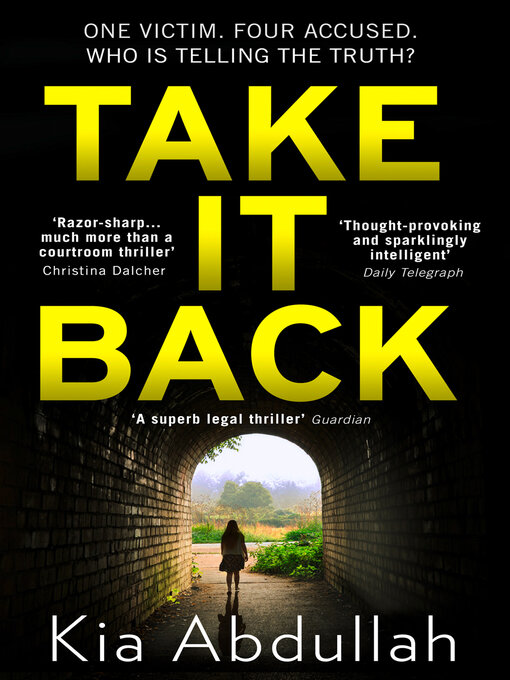 Détails du titre pour Take It Back par Kia Abdullah - Disponible